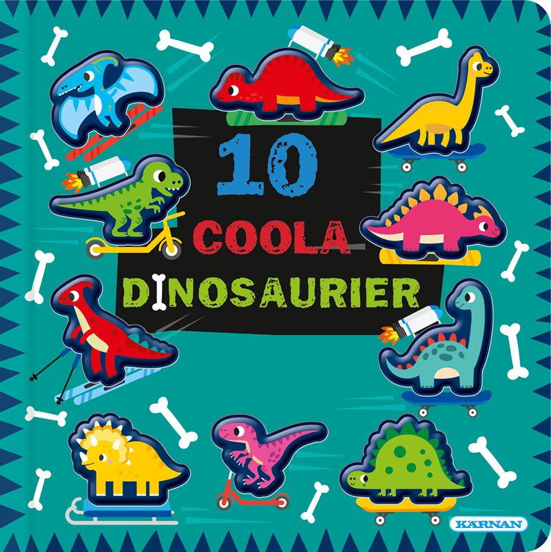 10 coola dinosaurier