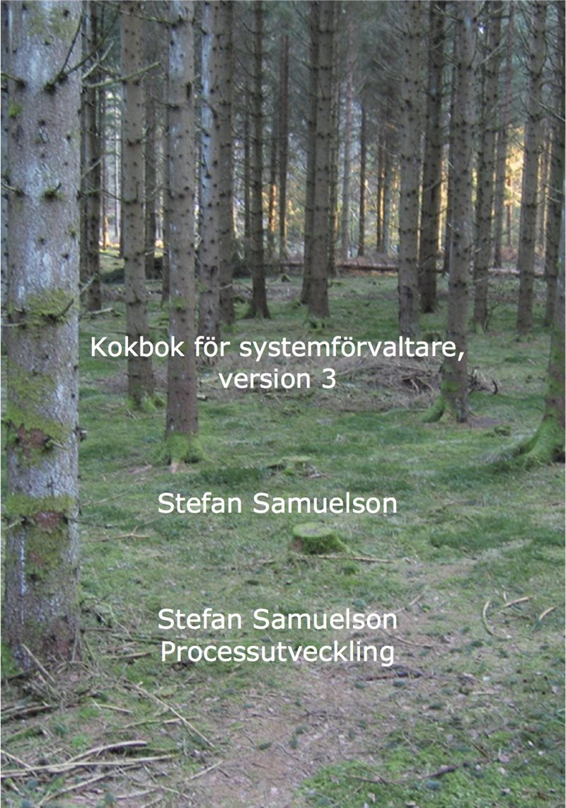 Kokbok för systemförvaltare, version 3