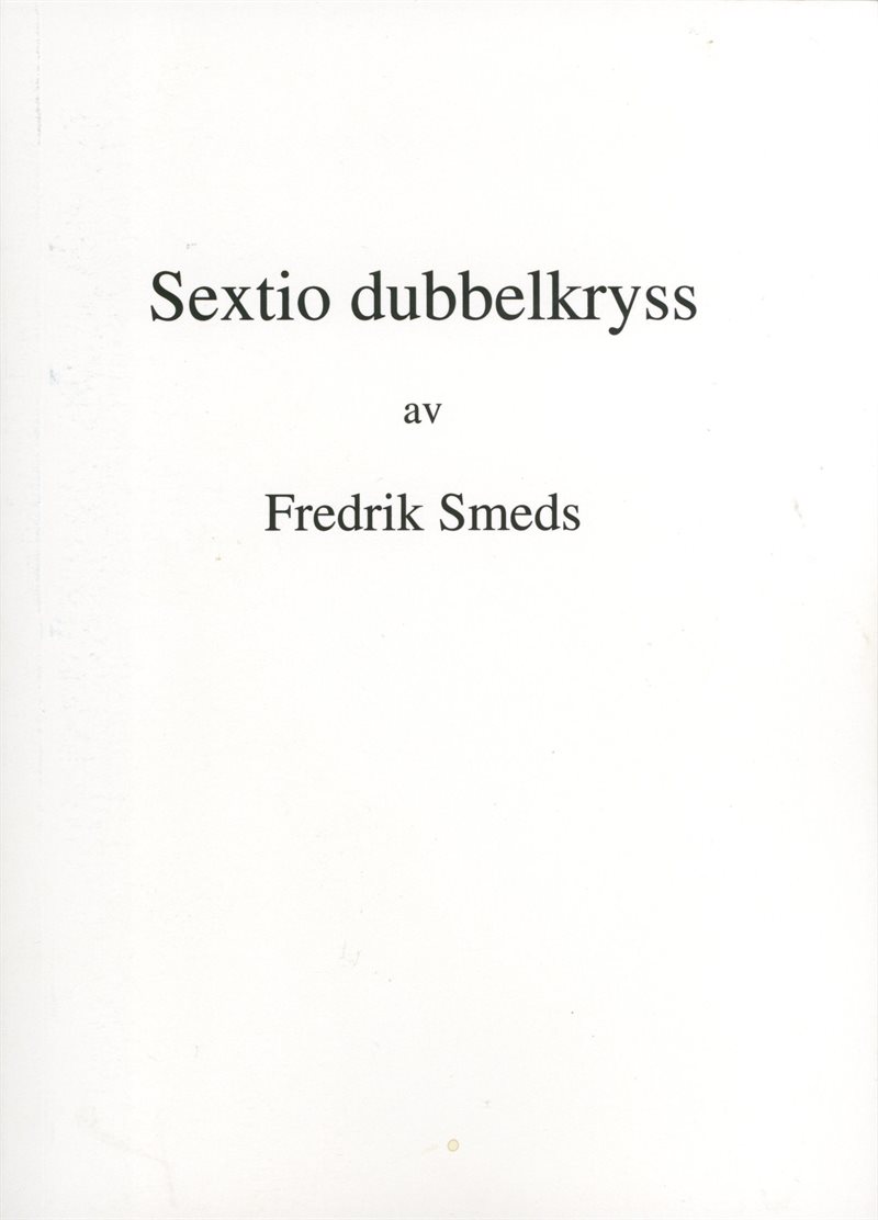 Sextio dubbelkryss