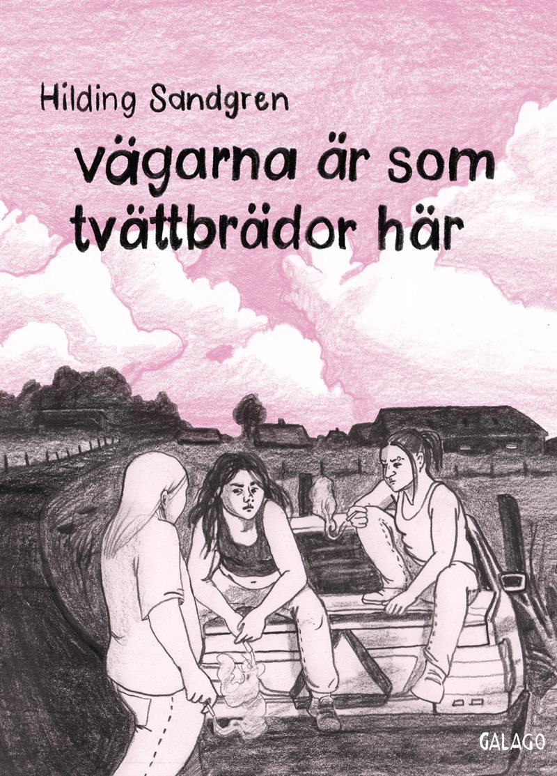 Vägarna är som tvättbrädor här