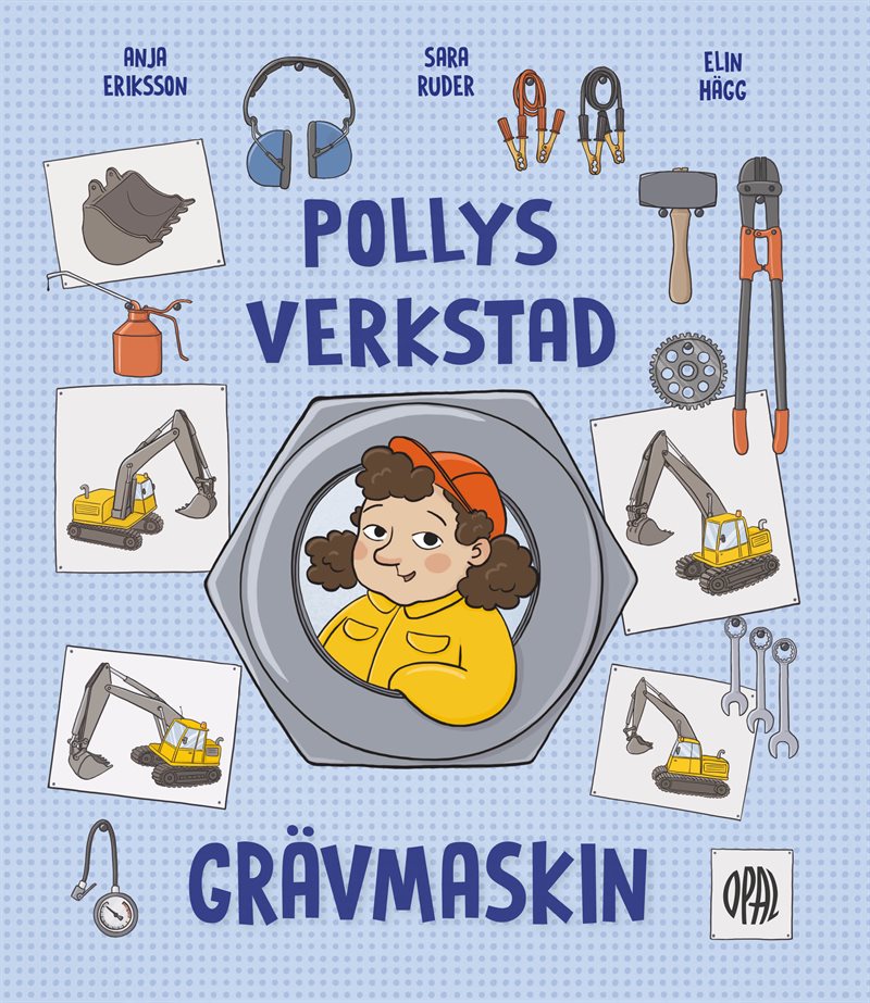 Pollys verkstad. Grävmaskin