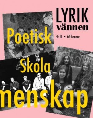 Lyrikvännen 4(2011) Poetiska skolor