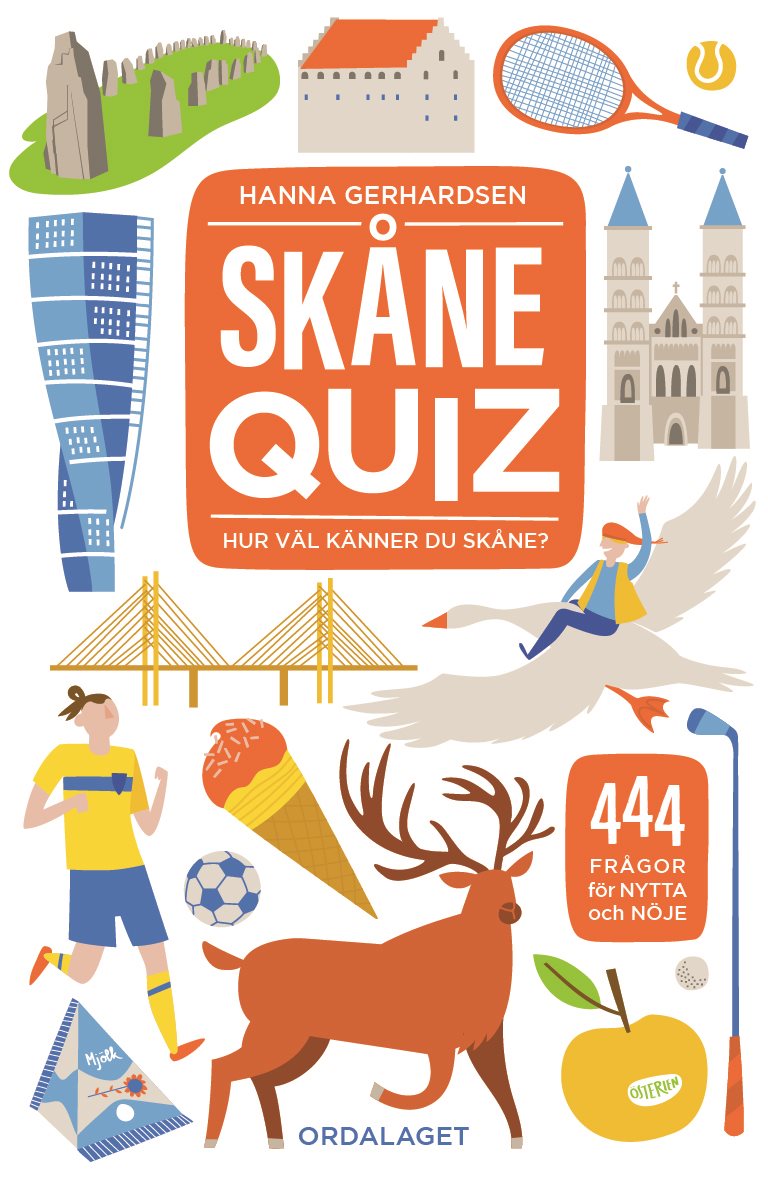 Skånequiz : 444 frågor om Skåne