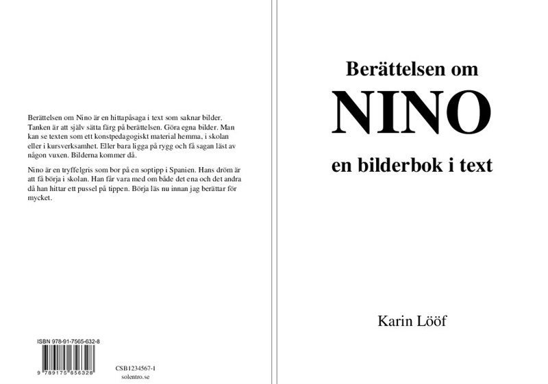 Nino : en bilderbok i text