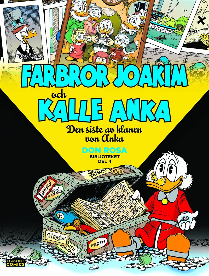 Farbror Joakim och Kalle Anka. Den siste av klanen von Anka