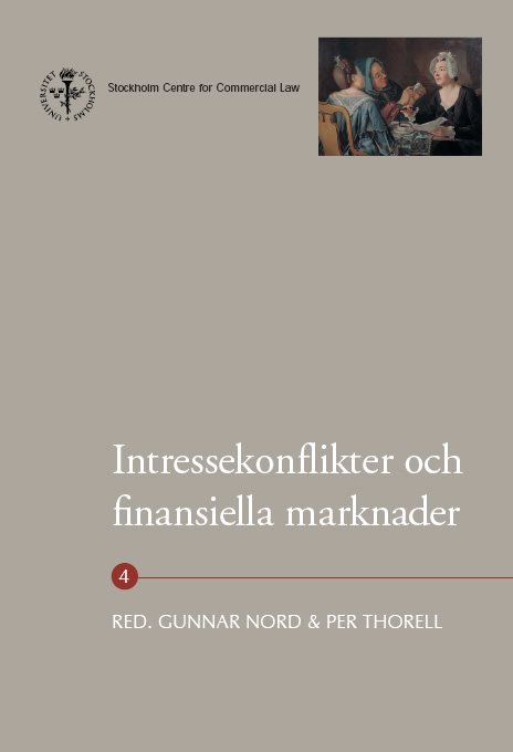 Intressekonflikter och finansiella marknader