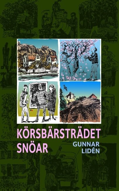 Körsbärsträdet snöar : Teckningar och dikter 2017-2018