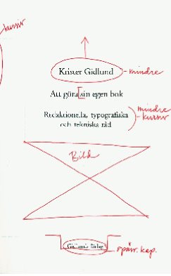 Att göra sin egen bok : redaktionella, typografiska och tekniska råd