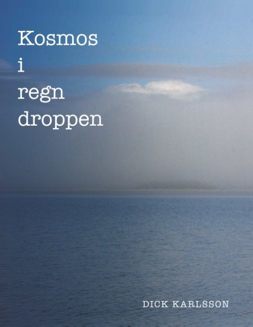 Kosmos i regn droppen