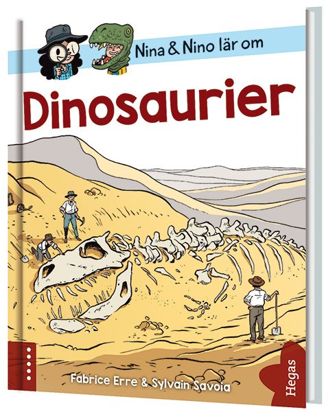 Nina och Nino lär om dinosaurier