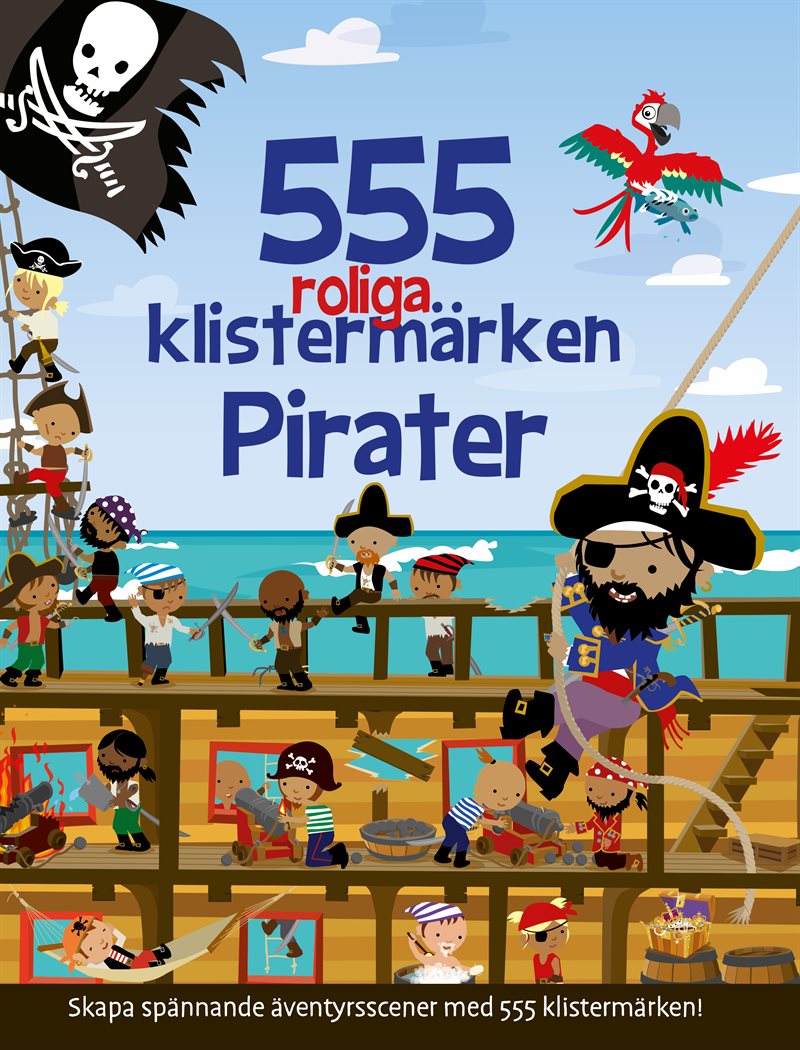 555 roliga klistermärken. Pirater