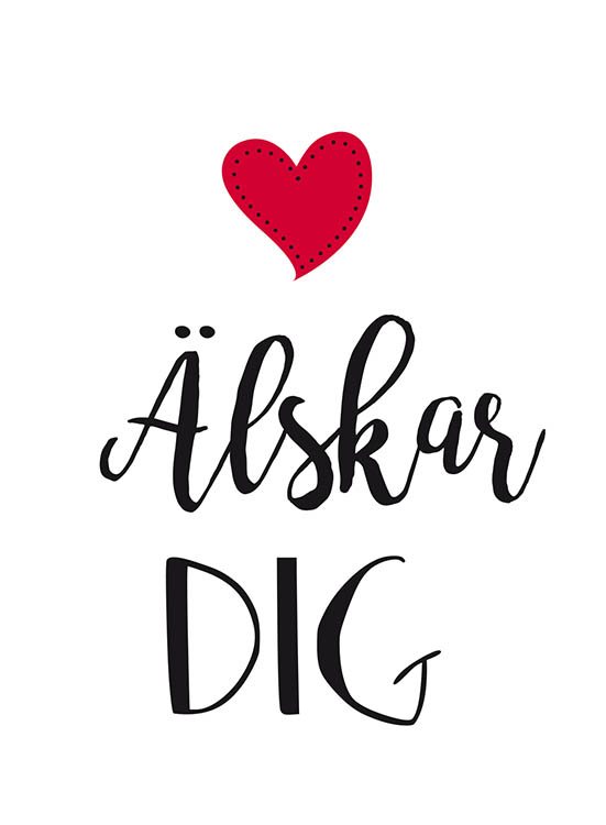 Älskar dig