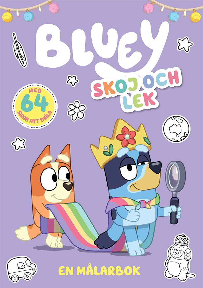 Bluey. Skoj och lek - en målarbok