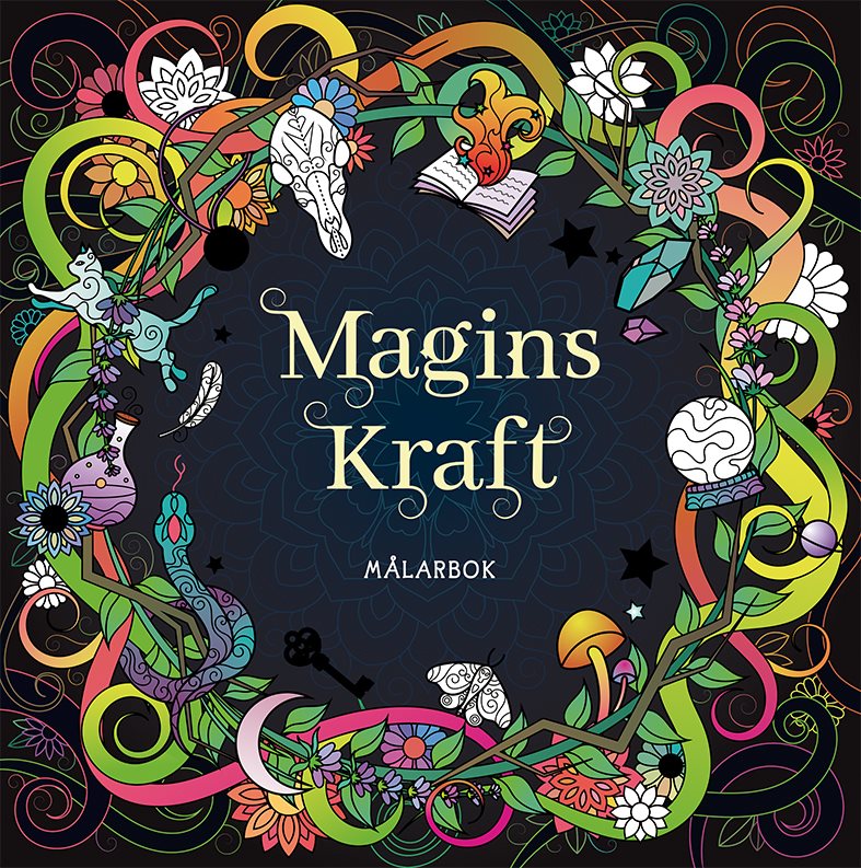 Magins kraft : målarbok