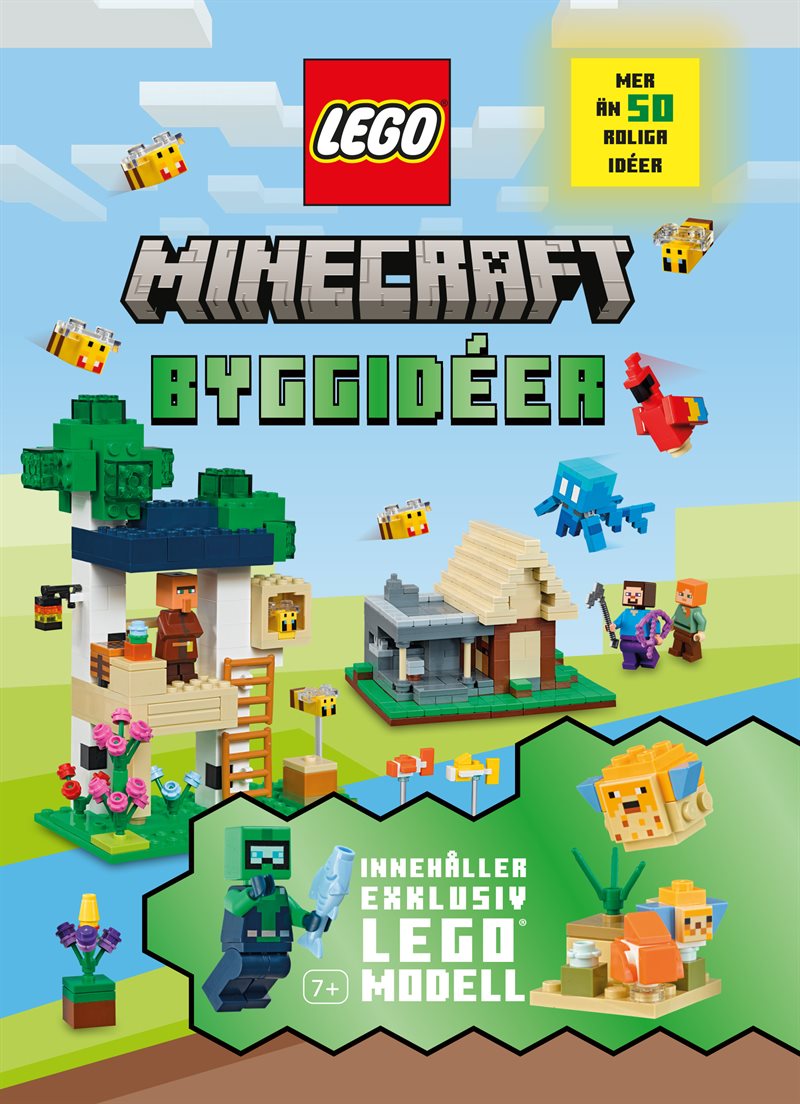 LEGO® Minecraft byggidéer : innehåller exklusiv LEGO modell