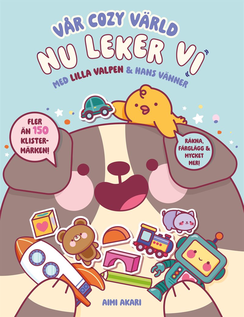 Nu leker vi : med lilla valpen och hans vänner