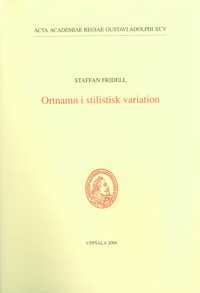 Ortnamn i stilistisk variation