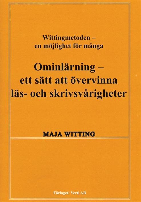 Ominlärning ett sätt att övervinna läs- och skrivsvårigheter