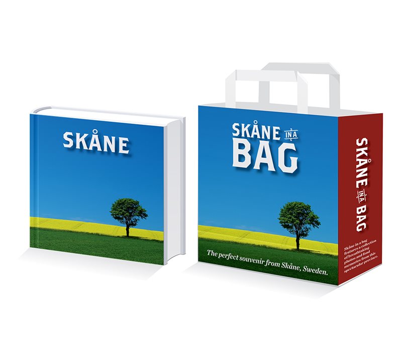 Skåne in a bag Bok + Påse