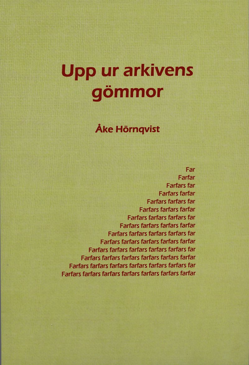 Upp ur arkivens gömmor