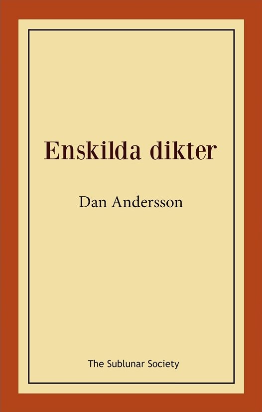 Enskilda dikter