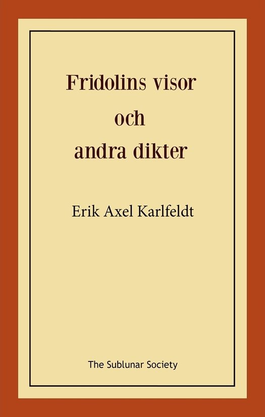 Fridolins visor och andra dikter