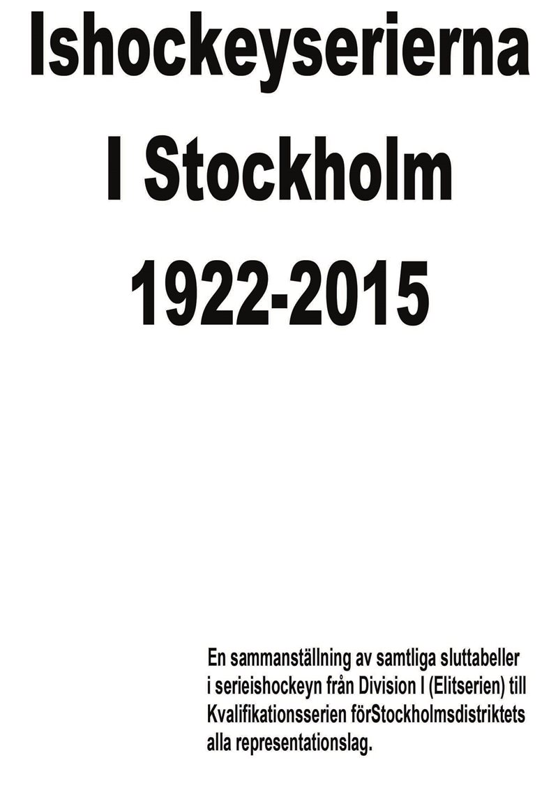 Ishockeyserierna i Stockholm 1922-2015