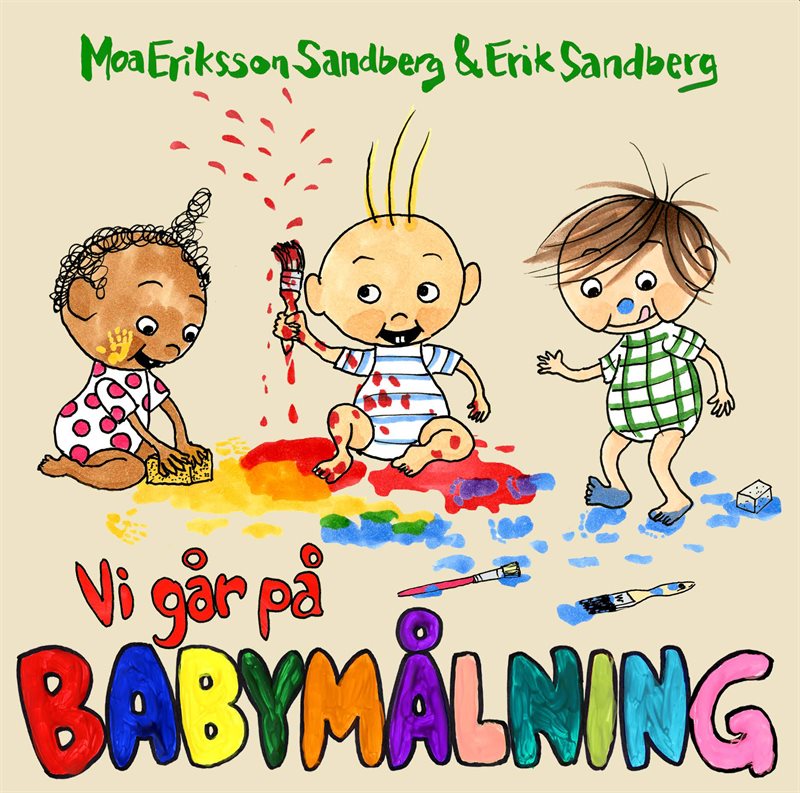 Vi går på babymålning