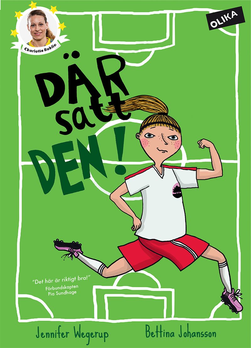 Där satt den!