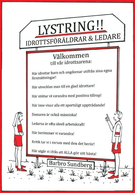 Lystring idrottsföräldrar och ledare