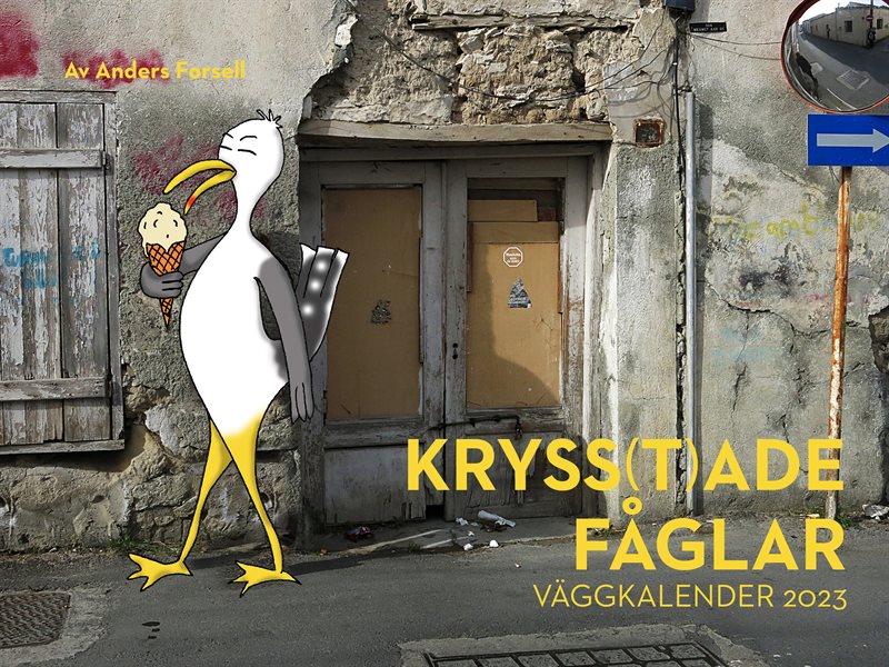 Kryss(t)ade fåglar - väggkalender 2023