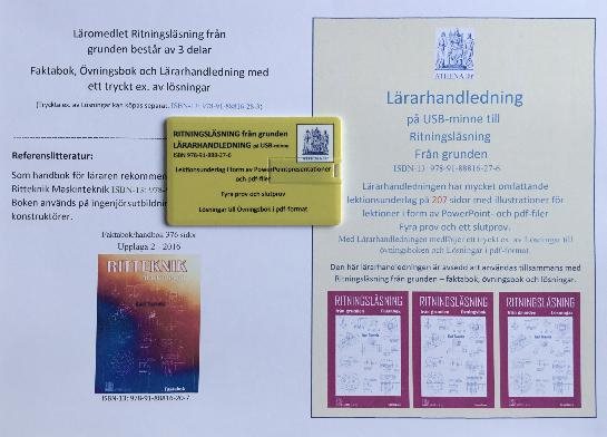 Ritningsläsning från grunden. Lärarhandledning