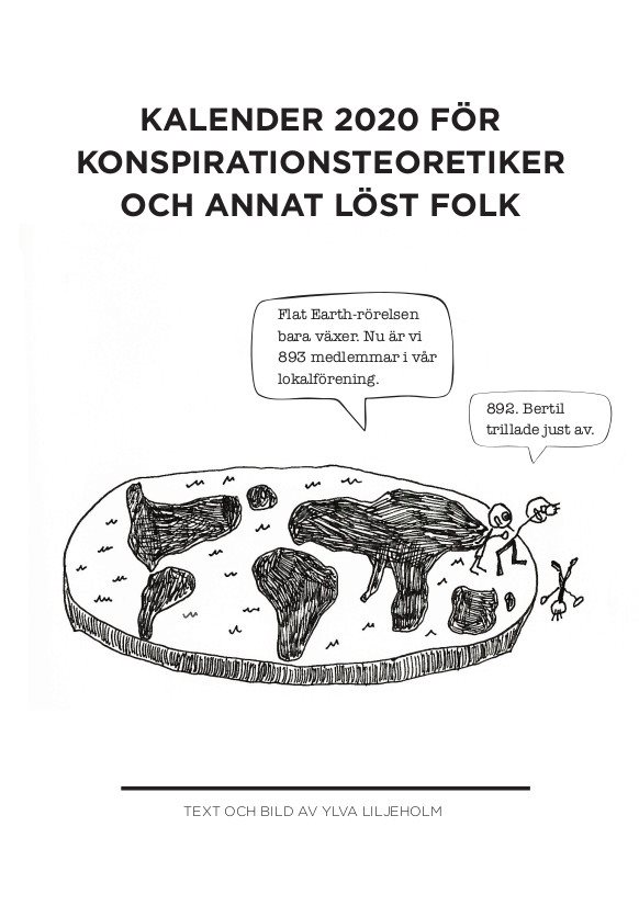 Kalender 2020 för konspirationsteoretiker och annat löst folk