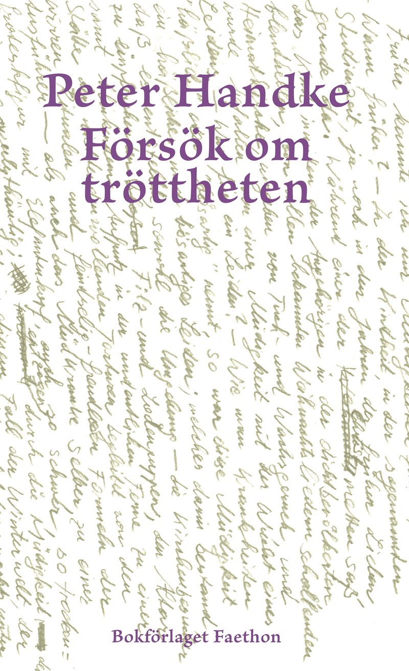 Försök om tröttheten