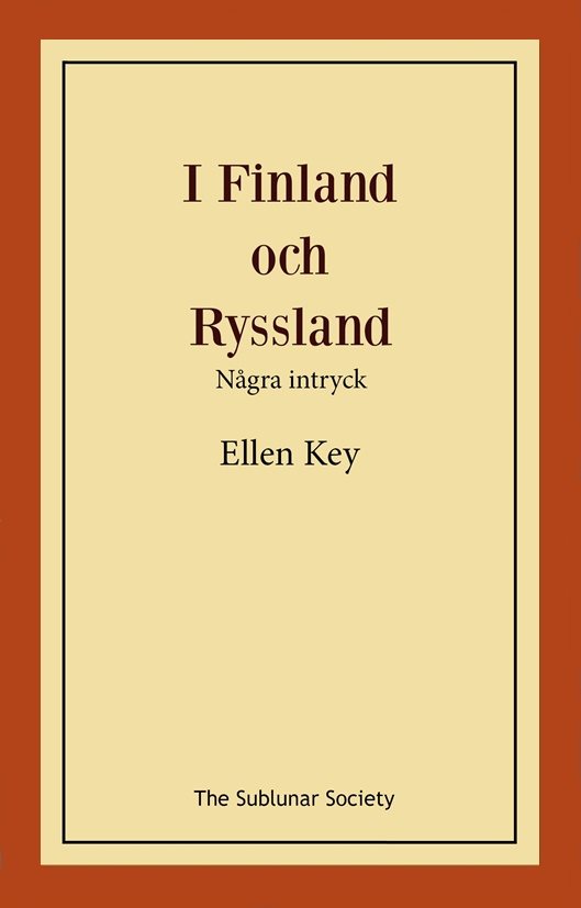 I Finland och Ryssland : några intryck