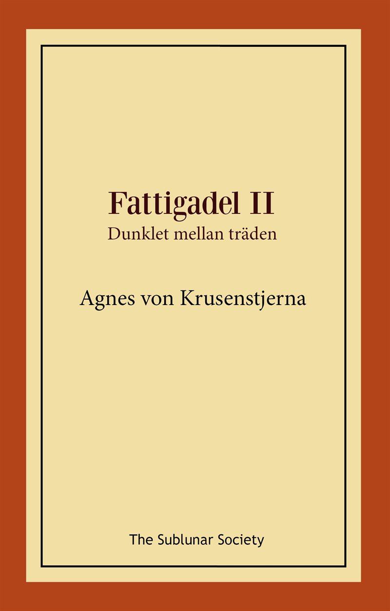Dunklet mellan träden 