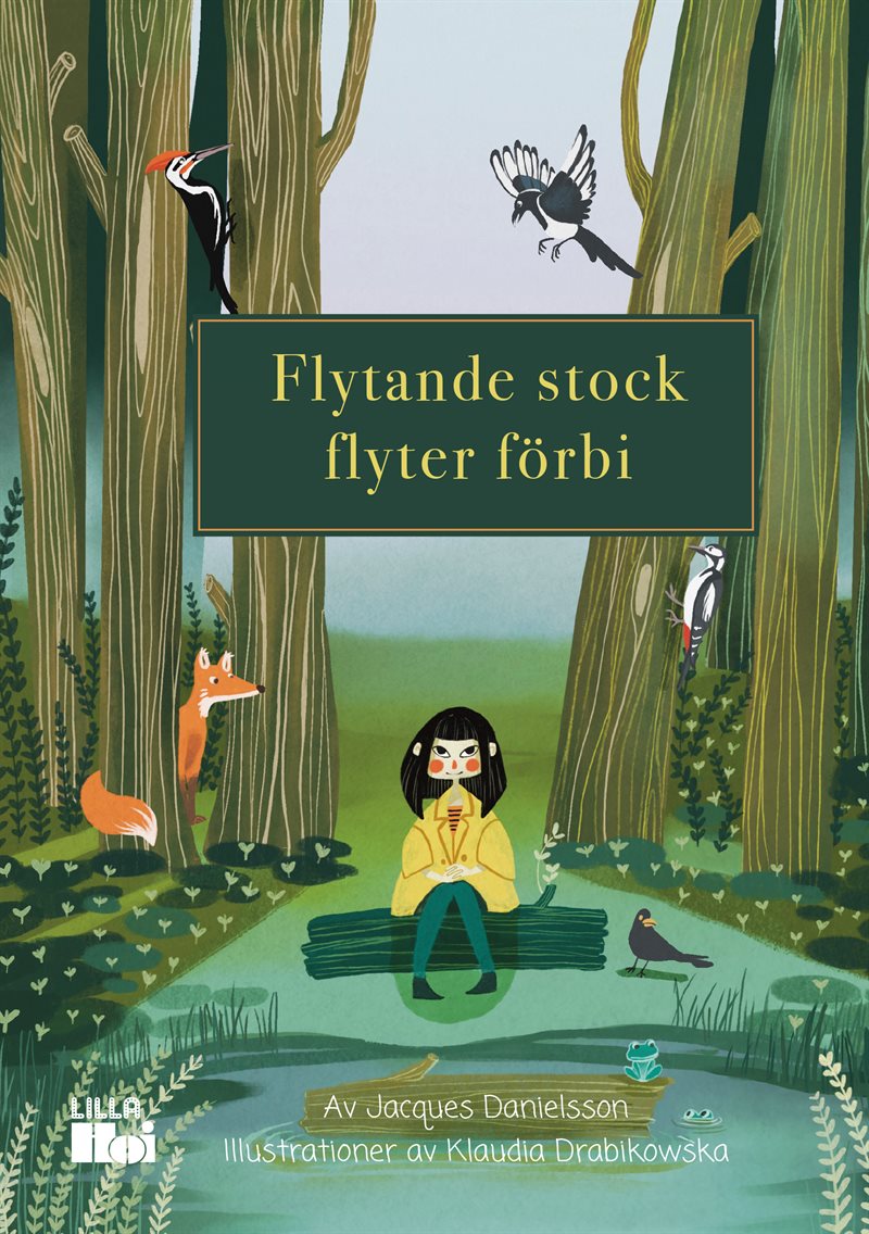 Flytande stock flyter förbi