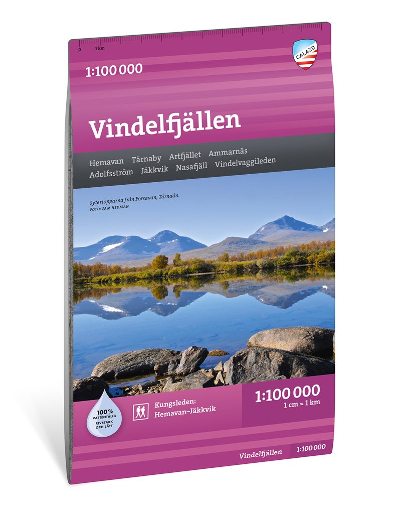 Vindelfjällen 1:100.000