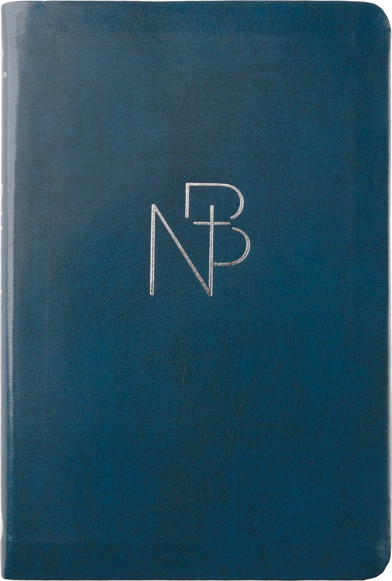 nuBibeln slimline - Bonded leather blå