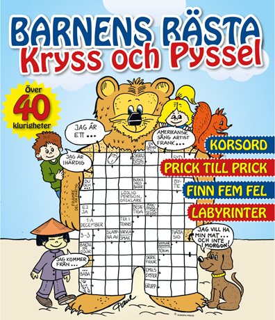 Barnens bästa kryss och pyssel