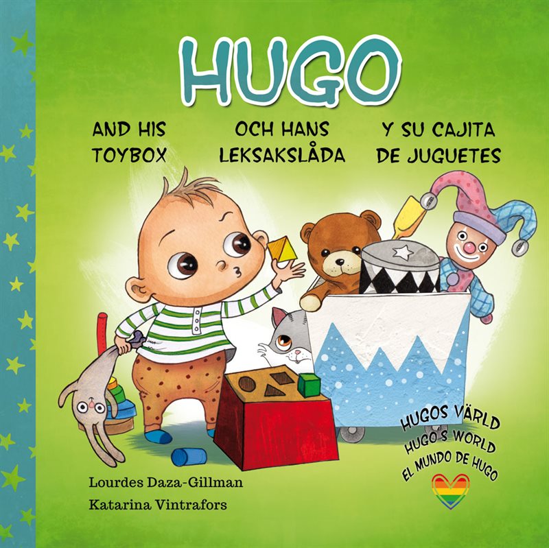 Hugo och hans leksakslåda, Hugo and his toybox, Hugo y su cajita de juguetes