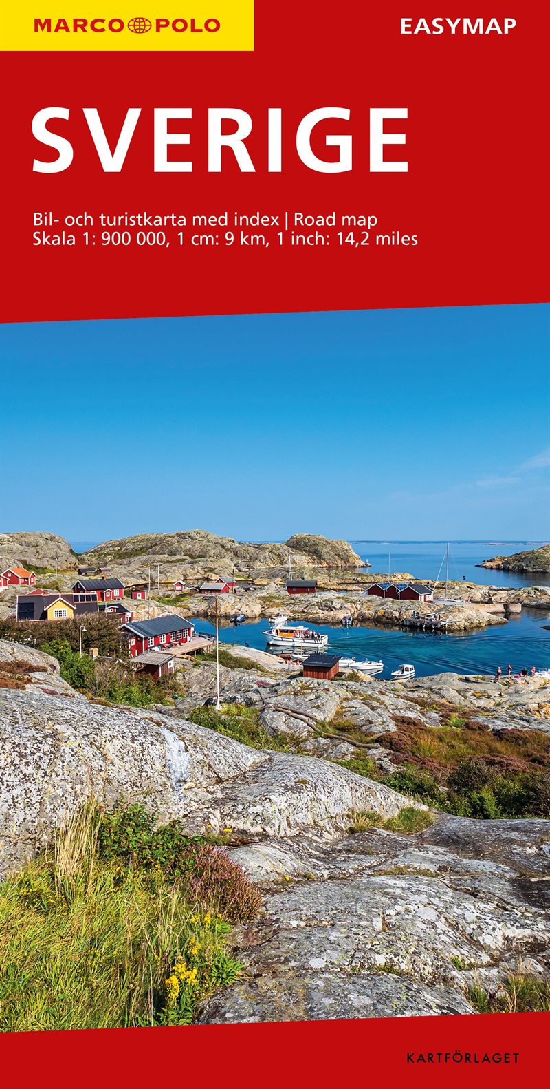 Sverige EasyMap MarcoPolo 1:800 000