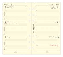 Filofax Personal  Refill 2026 Årspaket