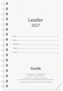 Kalender 2027 Leader refill