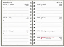 Kalender 2027 Leader Twist grå