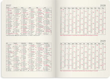 Kalender 2027 Senator A5 Forma Deluxe mocka grön