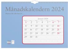 Väggkalender 2024 Månadskalendern