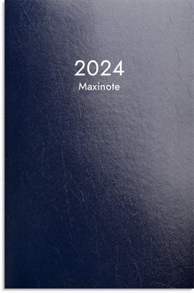 Kalender 2024 Maxinote blå kartong