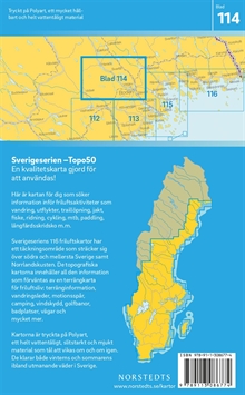 114 Boden Sverigeserien Topo50 : Skala 1:50 000