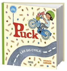 Puck lär sig cykla